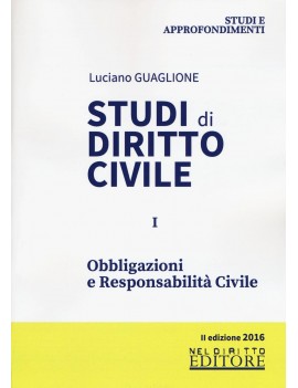 STUDI DI DIRITTO 1 obbligazioni e respon