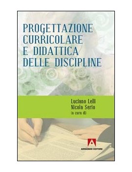 PROGETTAZIONE CURRICOLARE E DIDATTICA DE