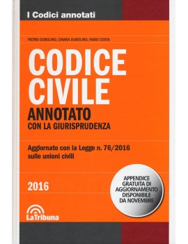 CODICE CIVILE 2016