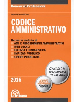 CODICE AMMINISTRATIVO 2016