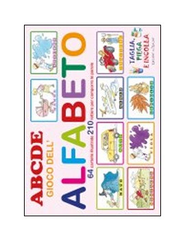 ABCDE GIOCO DELL'ALFABETIERE