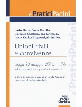 UNIONI CIVILI E CONVIVENZE