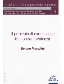 PRINCIPIO DI CORRELAZIONE TRA ACCUSA E S