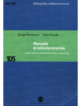 MANUALE DI BIBLIOTECONOMIA