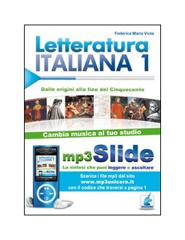 LETTERATURA ITALIANA 1 Dalle origini fin