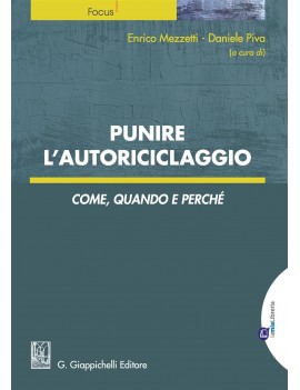 PUNIRE AUTORICICLAGGIO