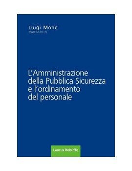 AMMINISTRAZIONE PUBBLICA SICUREZZA EORDI