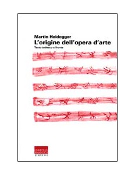 ORIGINE DELL'OPERA D'ARTE TESTO FRONTE