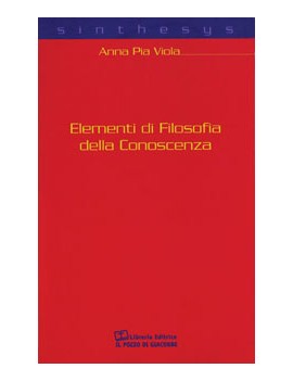 ELEMENTI DI FILOSOFIA DELLA CONOSCENZA