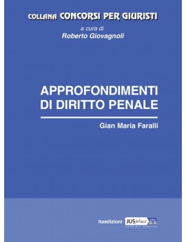 APPROFONDIMENTI DI DIRITTO PENALE