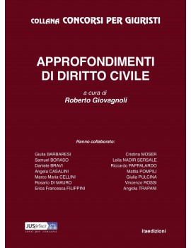 APPROFONDIMENTI DI DIRITTO CIVILE