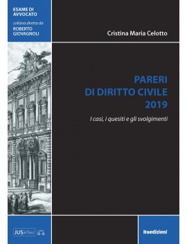 PARERI DI DIRITTO CIVILE 2019