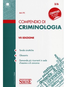 COMPENDIO DI CRIMINOLOGIA 2013