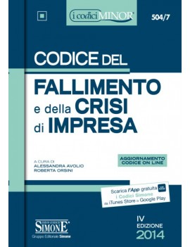 CODICE DEL FALLIMENTO MINOR 2014