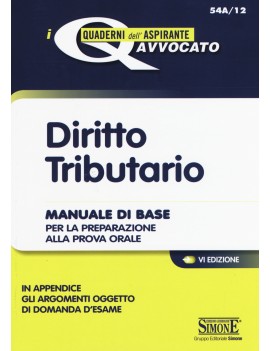 DIRITTO TRIBUTARIO manuale dI BASE