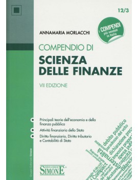 COMPENDIO DI SCIENZA DELLE FINANZE