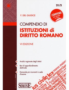 COMPENDIO DI ISTITUZIONI DI DIRITTO ROMA