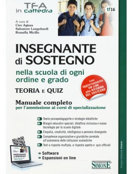 TFA INSEGNANTE SOSTEGNO tutte scuole