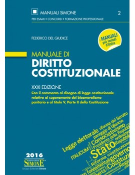 Manuale diritto costituzionale 2016   2