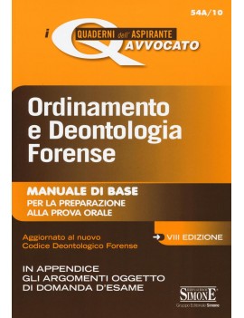 ORDINAMENTO E DEONTOLOGIA manuale dI BAS