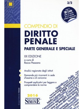 COMPENDIO DI DIRITTO PENALE. PARTE GE