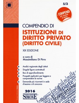 compendio diritto privato (civile) 2016