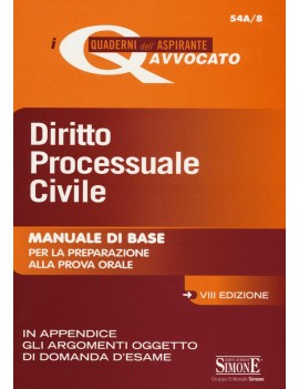 DIRITTO PROCESSUALE CIVILE manuale dI BA