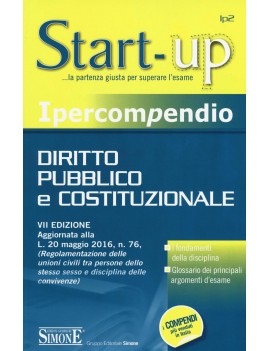 IPERCOMPENDIO DIRITTO PUBBLICO COSTIT