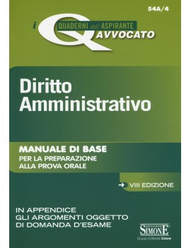 DIRITTO AMMINISTRATIVO manuale dI BASE