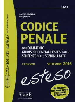 CODICE PENALE ESTESO 2016