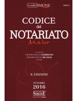 CODICE DEL NOTARIATO MAJOR