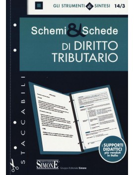 SCHEMI SCHEDE DIRITTO TRIBUTARIO 2016