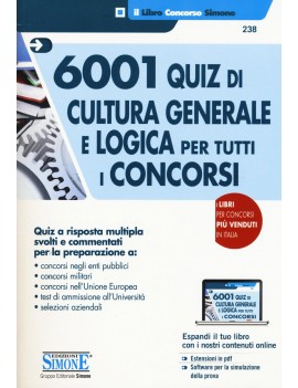 6001 QUIZ DI CULTURA GENERALE E LOGICA P