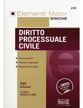 ELEMENTI DIRITTO PROCESSUALE CIVILE