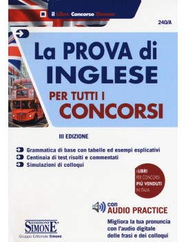 PROVA DI INGLESE PER TUTTI I CONCORSI