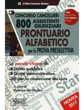 800 ASSISTENTI GIUDIZIARI prontuario alf