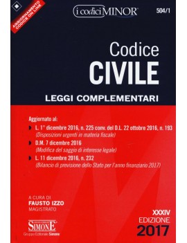 CODICE CIVILE 2017