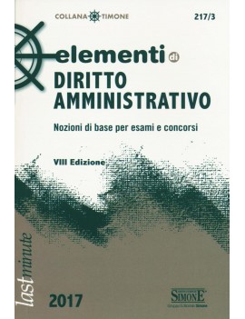 ELEMENTI DI DIRITTO AMMINISTRATIVO