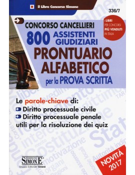 800 ASSISTENTI GIUDIZIARI prontuario alf