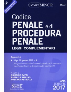 CODICE PENALE E DI PROCEDURA PENALE ESPL