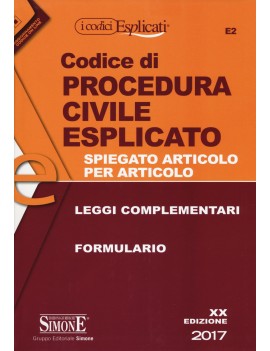 CODICE DI PROCEDURA CIVILE ESPLICATO