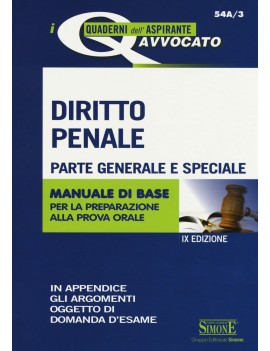 DIRITTO PENALE manuale dI BASE