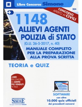 1148 ALLIEVI AGENTI POLIZIA DI STATO TEO