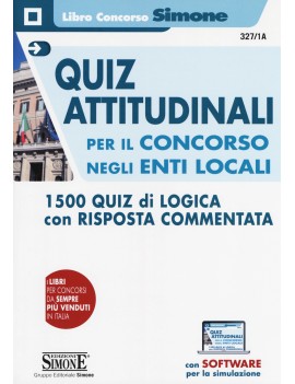 QUIZ ATTITUDINALI CONCORSO ENTI LOCAL