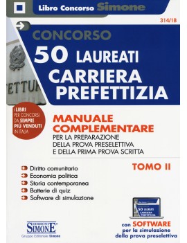 CARRIERA PREFETTIZIA 50 laureati