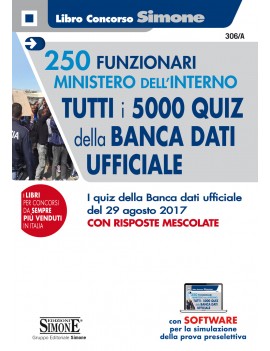 250 FUNZIONARI AMMINISTRATIVI MINISTERO