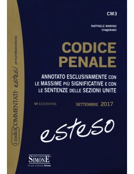 CODICE PENALE ESTESO 2017