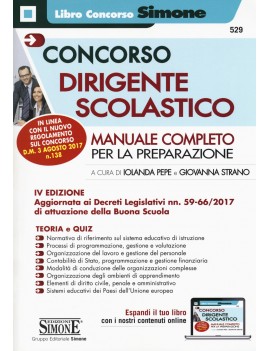 CONCORSO DIRIGENTE SCOLASTICO