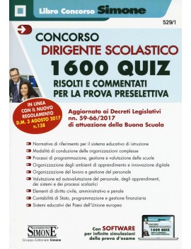 CONCORSO DIRIGENTE SCOLASTICO