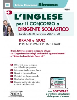 INGLESE DIRIGENTE SCOLASTICO